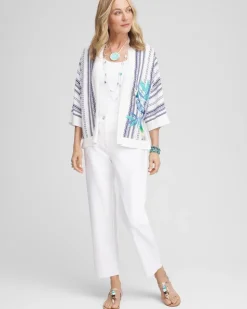 Fly Front Ankle Pants