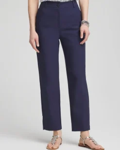 Fly Front Ankle Pants