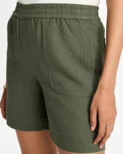 Gauze Cotton Shorts