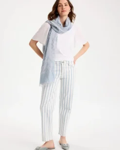 Gauze Sleeve Soft-Stretch Tee