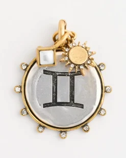 Gemini Zodiac Charm Pendant