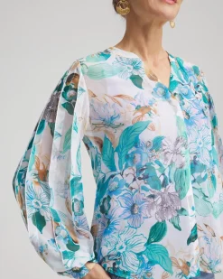 Georgette Billow Sleeved Blouse