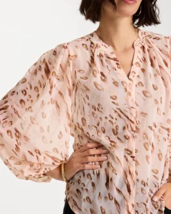 Georgette Soft Spots Blouse