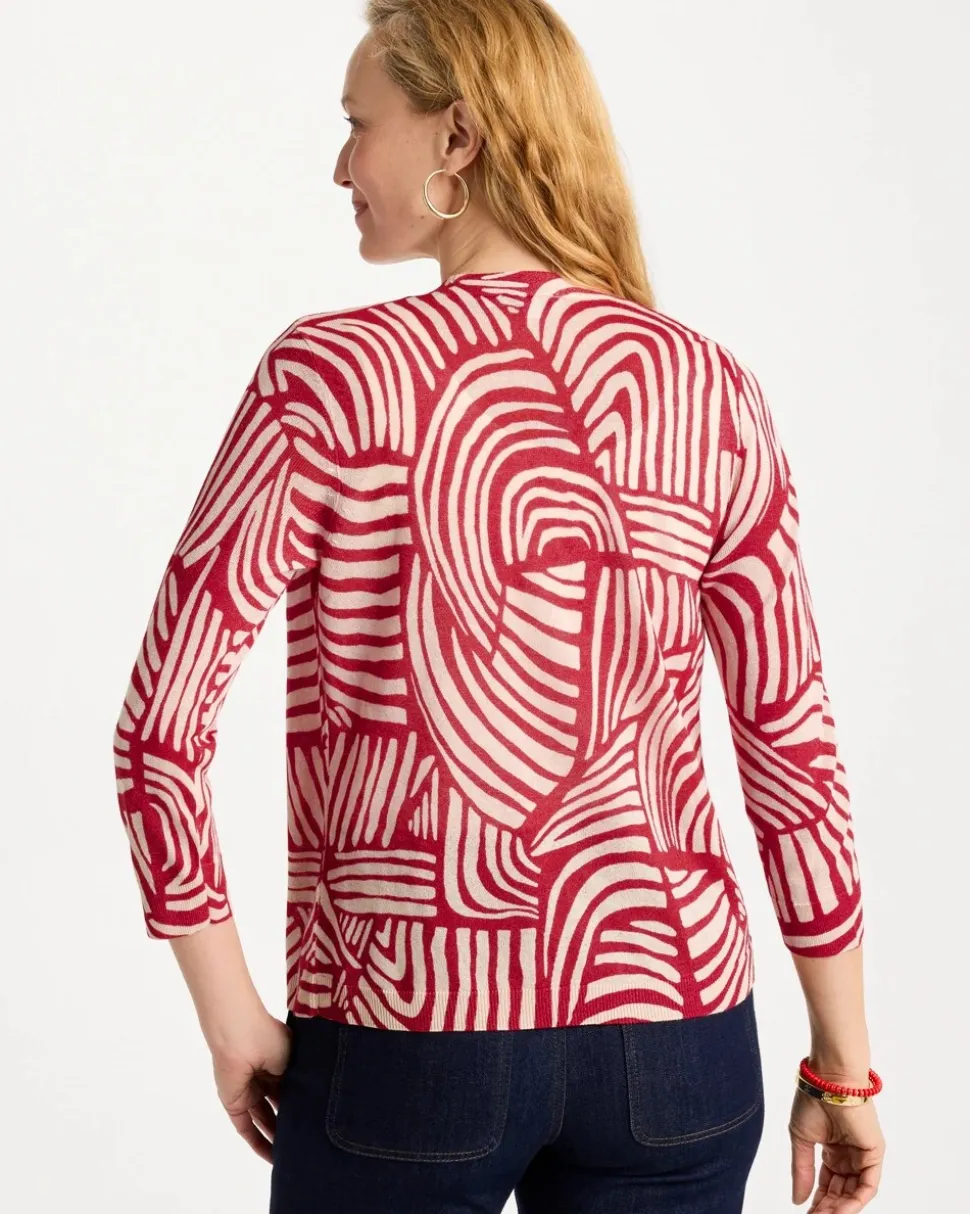 Geo Summer Romance Cardigan