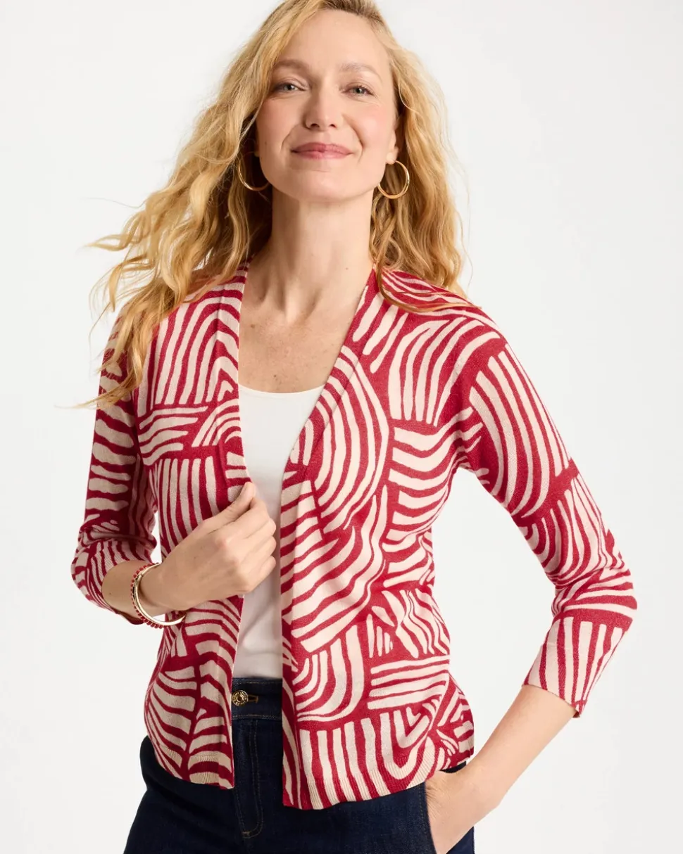 Geo Summer Romance Cardigan