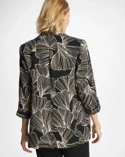 Ginkgo Crepe Blazer