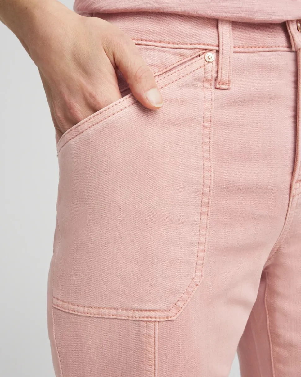 Girlfriend Ankle Utility Jeans