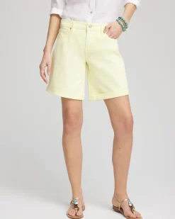 Girlfriend Cuffed Swing Shorts