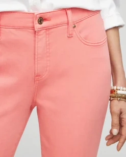Girlfriend Fray Hem Kick Flare Jeans