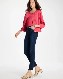 Girlfriend Slim Ankle Jeans