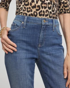 Girlfriend Slim Cropped Jeans