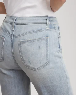Girlfriend Slim Cropped Jeans