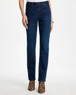 Girlfriend Slim Full-Length Jeans