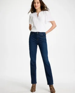 Girlfriend Slim Full-Length Jeans