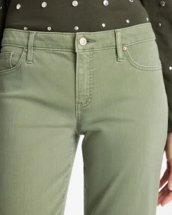 Girlfriend Straight Ankle Jeans