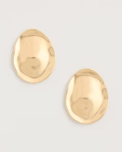 Golden Stud Earrings