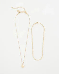 Goldtone Convertible Pendant Necklace