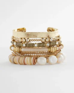 Goldtone Multistrand Bracelet