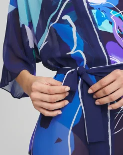 Gottex Water Lily Kimono