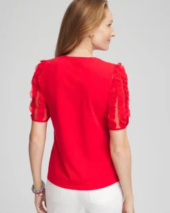 Handmade Applique V-Day Tee
