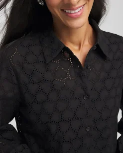Heart Eyelet Shirt