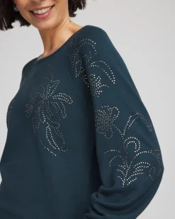 Heatset Embroidered Pullover