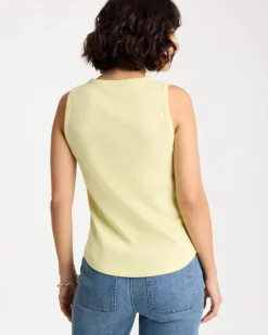 High Neck Rib Tank