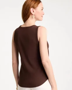 High Neck Rib Tank