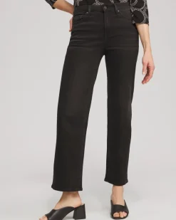 High Rise Straight Jeans