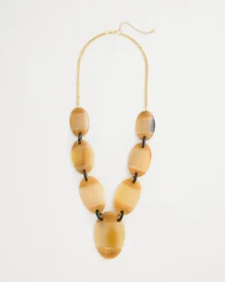 Horn Pendant Charm Necklace