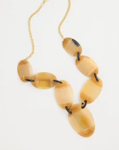 Horn Pendant Charm Necklace