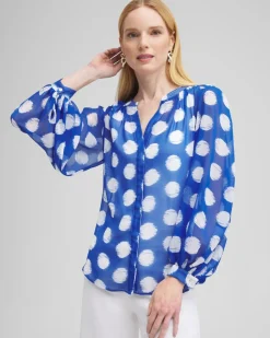Ikat Dots Blouse