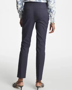 Indigo Brigitte™ Slim Pull-On Ankle Pants