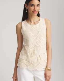 Island Crochet Lace Tank