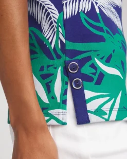 Island Sleeveless V-Neck Tank