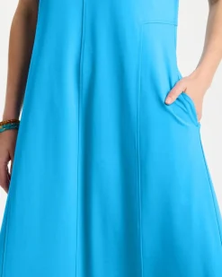 Jersey Knit Maxi Dress
