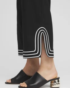 Juliet Artisanal Wide Leg Cropped Pants