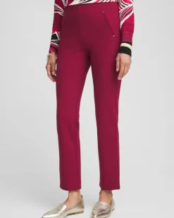 Juliet Slim Trim Detail Ankle Pants