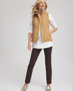Juliet Slim Trim Detail Ankle Pants