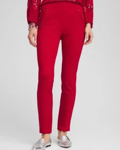 Juliet Slim Trim Detail Ankle Pants