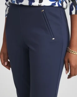 Juliet Slim Trim Detail Ankle Pants