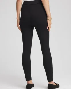 Juliet Slim Zip-Ankle Leggings