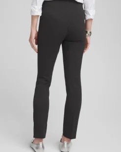 Juliet Trim Detail Ponte Ankle Pants