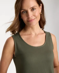 Knit Gauze Tank