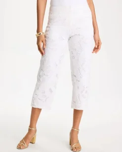 Lace Cropped Pants