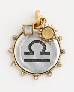 Libra Zodiac Charm Pendant