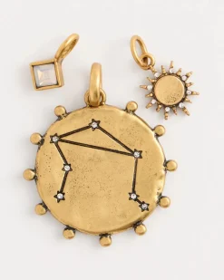 Libra Zodiac Charm Pendant