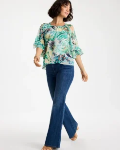 Lido Love Georgette Swing Blouse