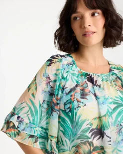 Lido Love Georgette Swing Blouse