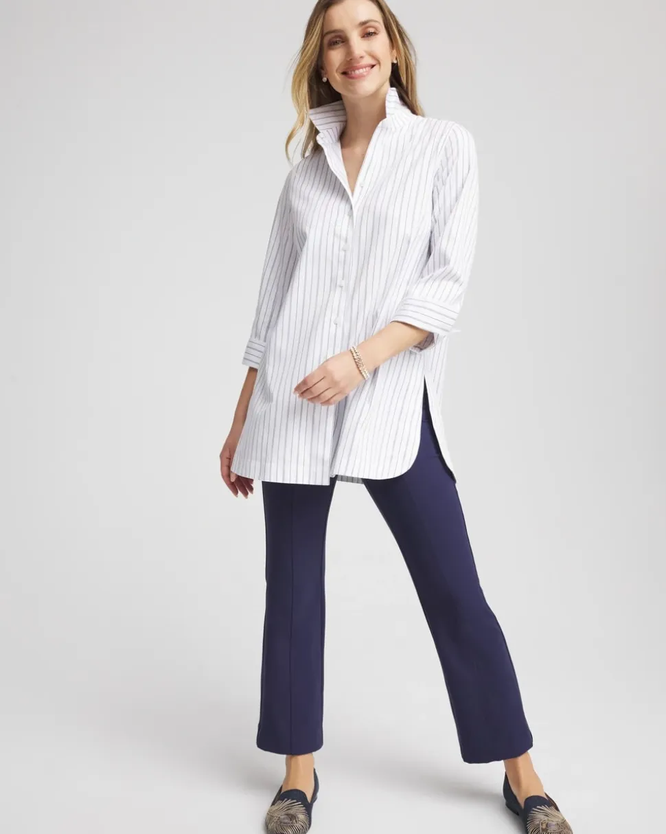Lightweight Juliet Flared Ankle Pants